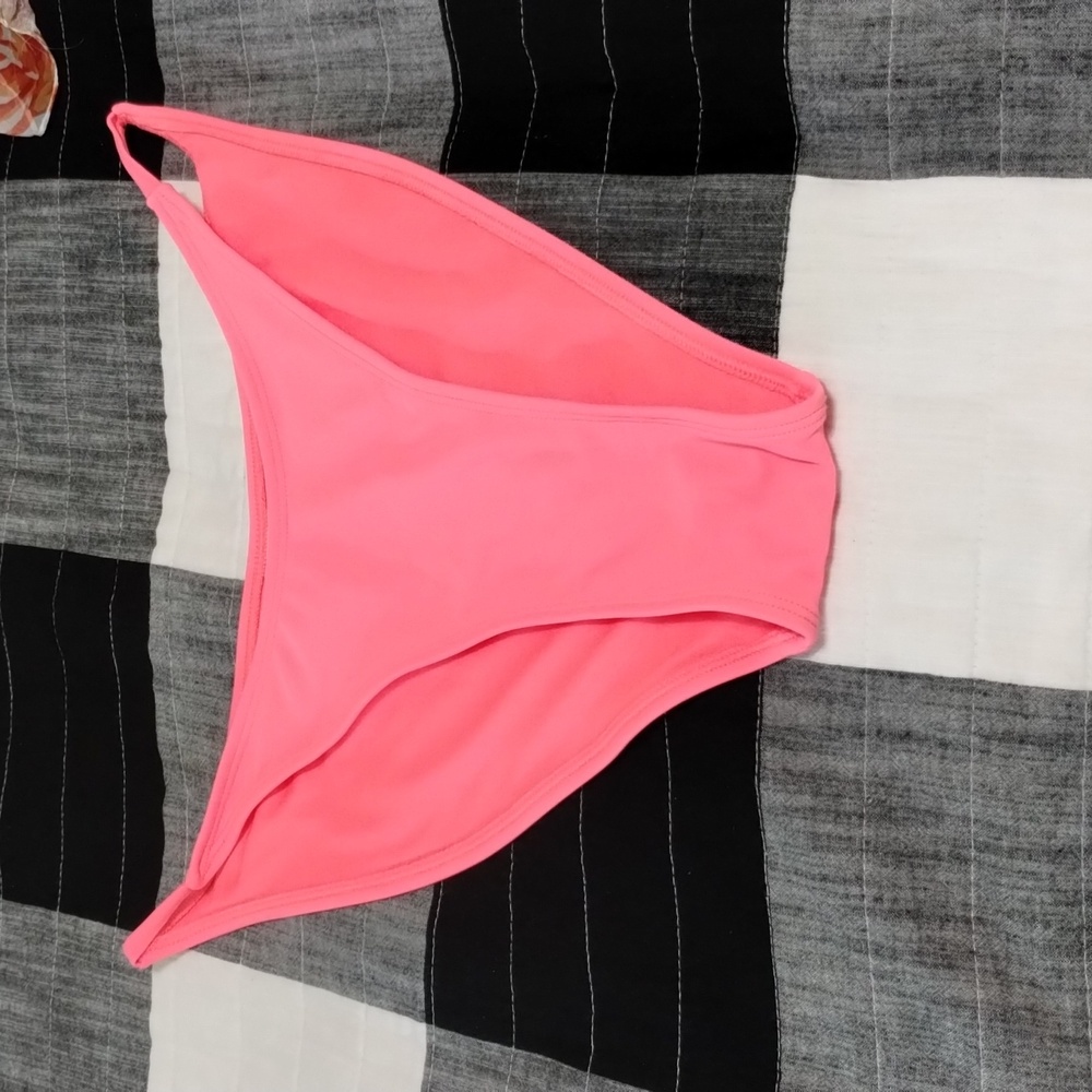 Neon Peach Swim bottoms